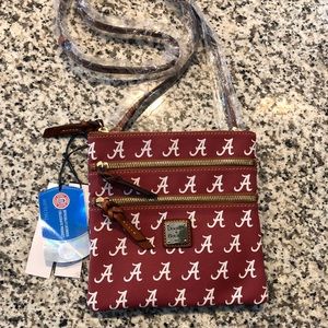Dooney & Burke Triple Zip Crossbody